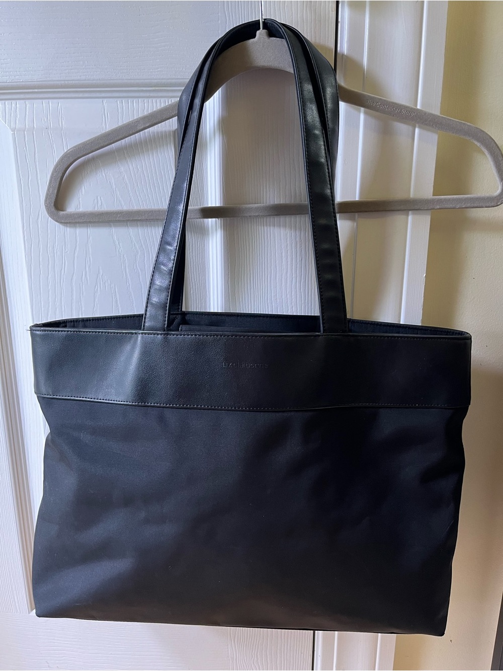 Liz Claiborne Black Tote Bag